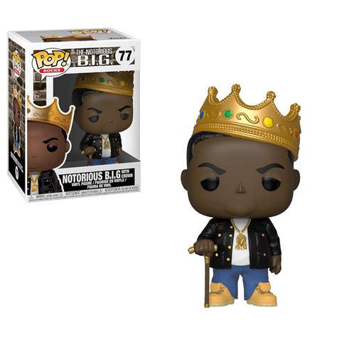 FUNKO POP! Rocks: Notorious B.I.G., No Glasses : Biggie Smalls, The ...