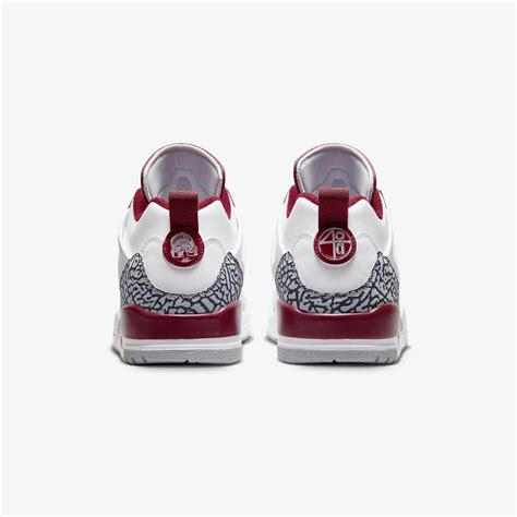 Buy Jordan White, Team, Red Wolf & Grey Anthracite Spizike Low Shoes ...