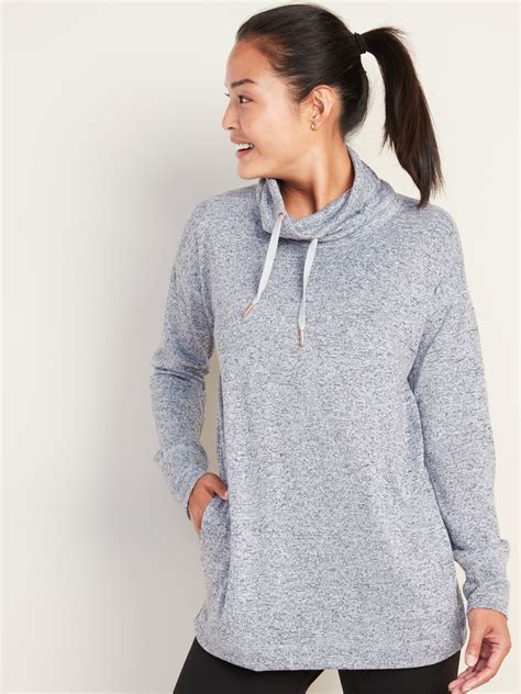 Sweater-Knit Mock-Neck Tunic Sweatshirt for Women | Old Navy - SIZE XL ...