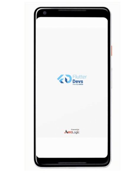 Flutter Loading Screen 的图像结果