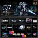 Hisense Q7N 139 cm (55 inch) QLED Ultra HD (4K) Smart VIDAA TV with ...