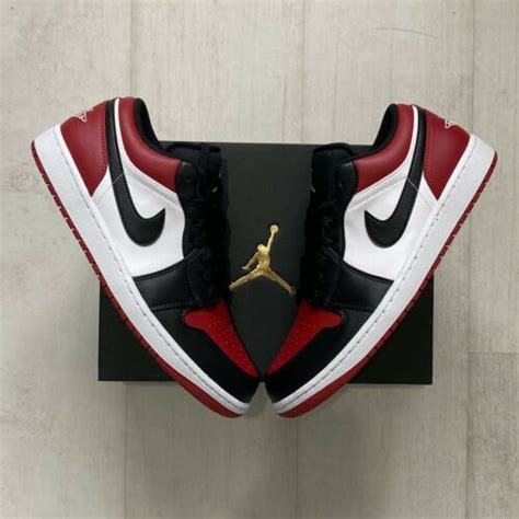Buy Nike Air Jordan 1 Low Bred Toe UK 9.5 Online at Lowest Price in ...
