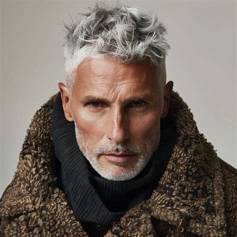 Top Hairstyles for Gray Hair Men Over 50 | New Looks | Grey hair men ...