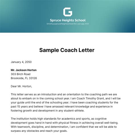 College Basketball Coach Email Template at tarscarletteblog Blog