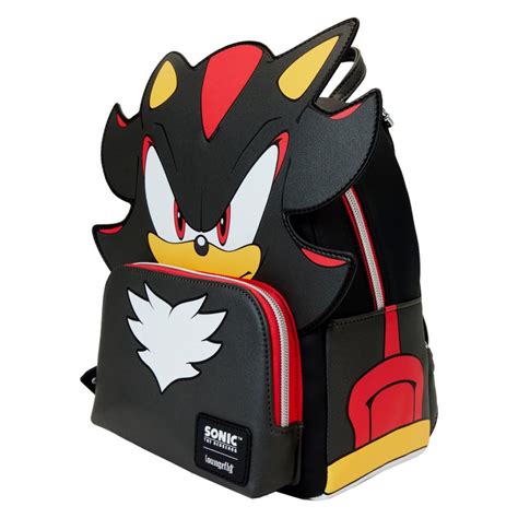 Loungefly Shadow the Hedgehog Mini Backpack and Zip Around Wallet ...