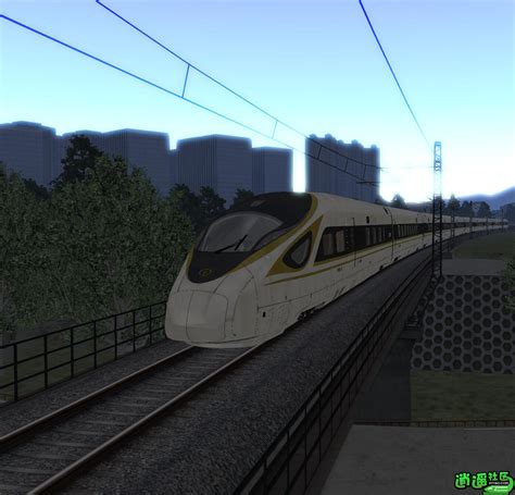 高铁 动车CR300AF模型-火车/轨道车模型库-3ds Max(.max)模型下载-cg模型网