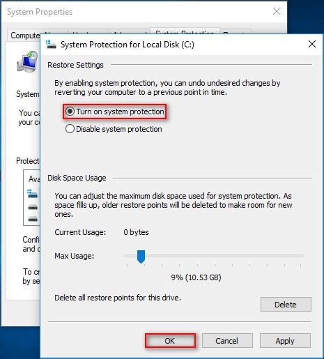 Image result for System Protection Restore Errors