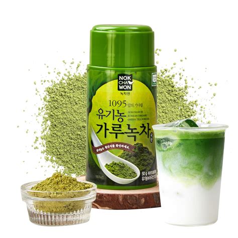 Amazon.com: [Nokchawon] Organic Korean Matcha Powder, Unsweetened Green ...