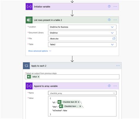 Power Automate Planner Checklist 的图像结果