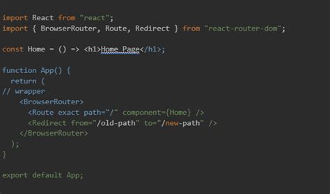 Image result for React Native Redirect Code