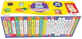 My First Big Library 20 Board Book Set | Best Gift for Kids | Early ...