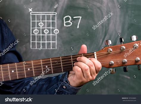 Chord B7 Guitar