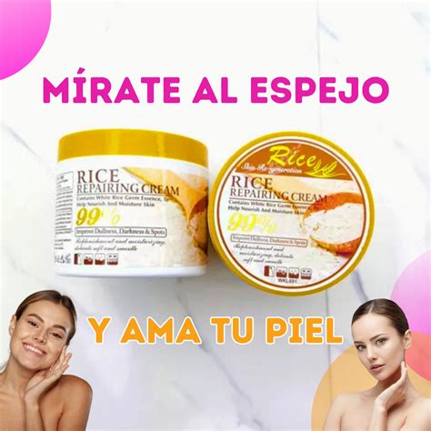 CREMA FACIAL ACLARANTE DE ARROZ - Tiendas Tana Online