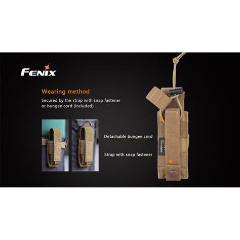 Fenix Tasmanian Holster for LED Flashlights - Pouch for LED Torch ...