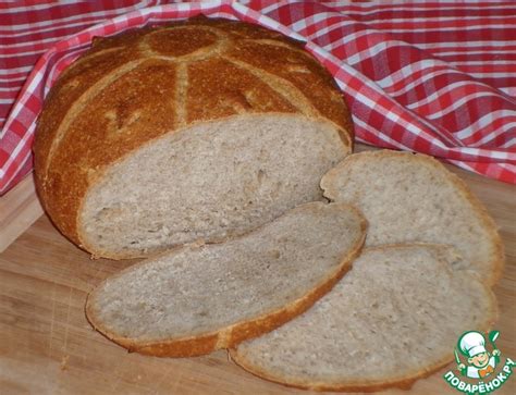 Быстрый полбяной хлеб на закваске – кулинарный рецепт
