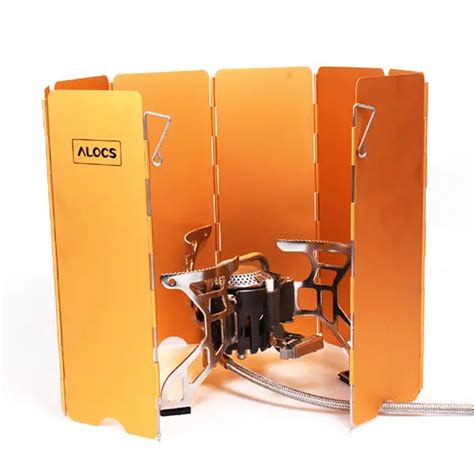 Outdooors Stove Windshield Board Cooking Back Plate Wind Verge Board ...