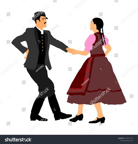 2 132 Polka Dancer Images, Stock Photos & Vectors | Shutterstock