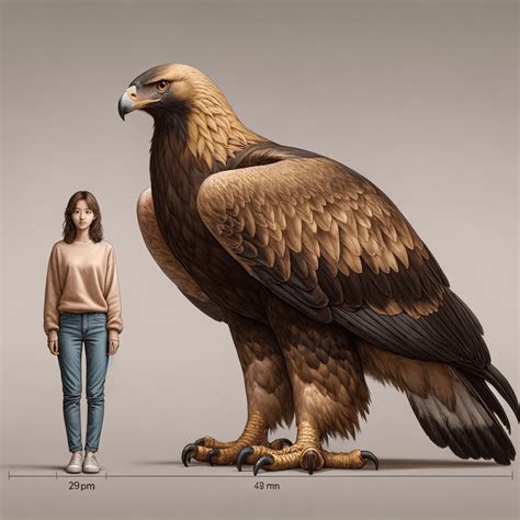 Golden Eagle Size: How Does It Compare to Humans?