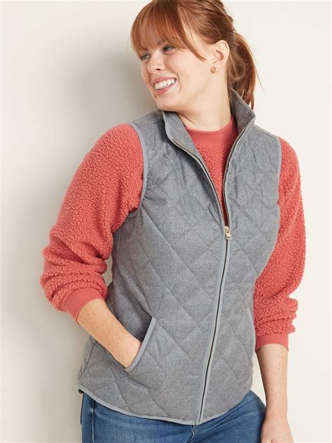 Lightweight Diamond-Quilted Vest for Women | Old Navy | Quilted vest ...
