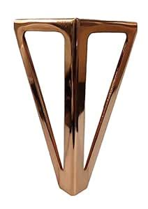 FASINATION Sofa Leg 6 Inch / 15 Cms Sofa Furniture Matt Golden,Black ...