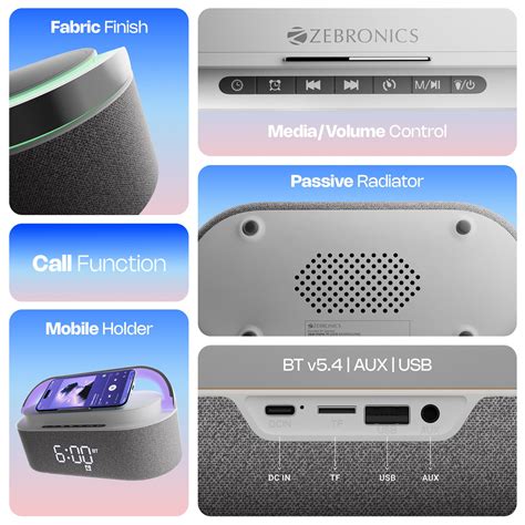 Zebronics Echoglow Wireless Portable Speaker