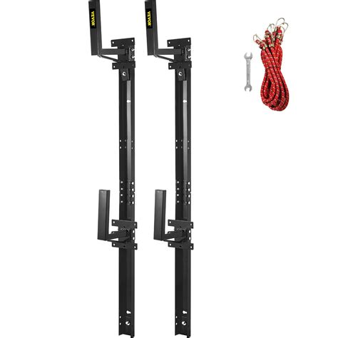 Buy VEVOR Trailer Ladder Rack, Fit for Enclosed Trailer Exterior Side ...