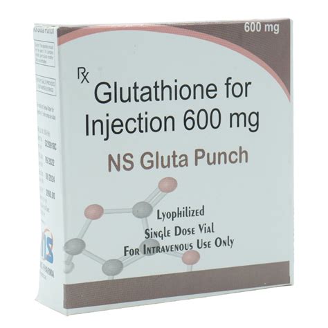 NS Gluta Punch 600 mg Injection Price, Uses, Side Effects, Composition ...