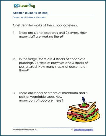 Number Word Problems Addition Year 1 的图像结果