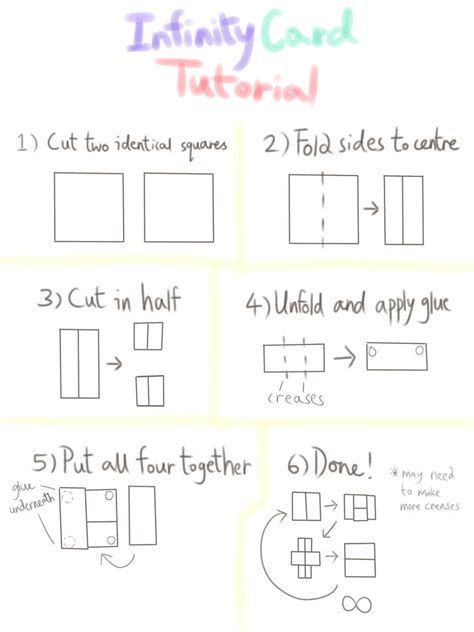 Image result for Infinity Card Tutorial