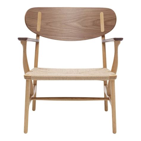CH22 Lounge Chair: Solid Gulmohar Wood, Hans Wegner Design | Bengaluru ...