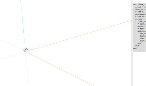 SketchUp Resize Rectangle 的图像结果