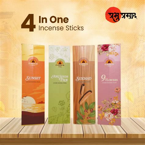 4 IN ONE Incense Stick – Prabhu Prasad