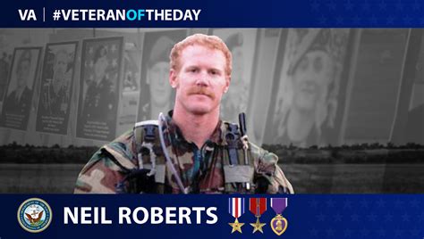 #VeteranOfTheDay Navy Veteran Neil C. Roberts - VA News