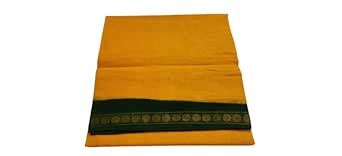 Buy Yellow Green Summer Cool Cotton Traditional Amman Temple Sungudi ...