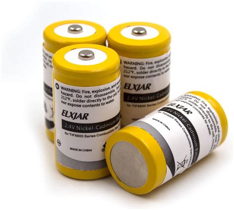 4-Pack 2.4V 800mAh 405421 Gas Meter Battery for India | Ubuy