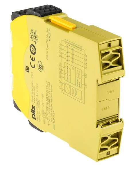 751126 Pilz | Pilz PNOZsigma PNOZ s6.1 C 1 Auxiliary Contacts Safety ...