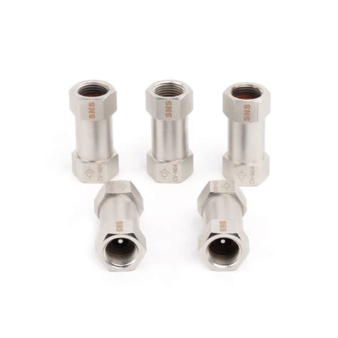 Buy SNS CV-N04 series 1/2'' NPT Female threaded check valve, non-return ...