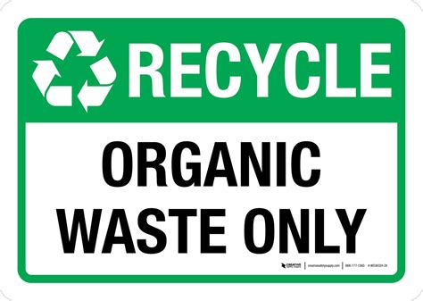 Organic Waste Sign 的图像结果