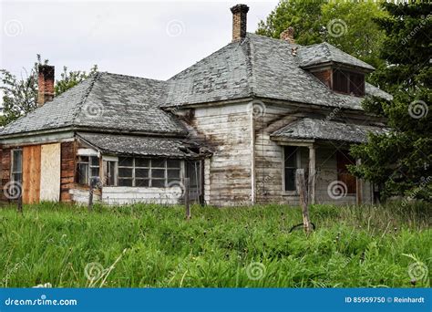 Oregon Trail, Fish Haven, Idaho, Abandoned Homestead Stock Photo ...