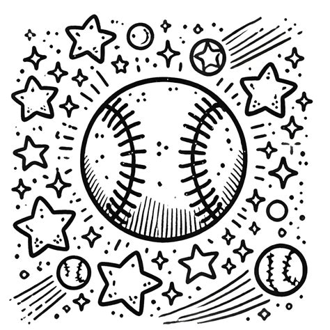 41 Softball Coloring Pages to Print: Enjoy the sport