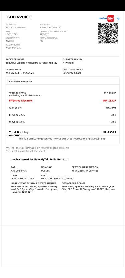 MakeMyTrip India Complaints & Reviews