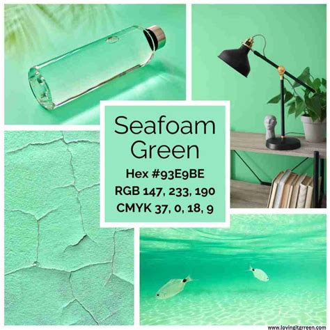 Seafoam Green: How To Use This Soft Green Shade - Loving It Green