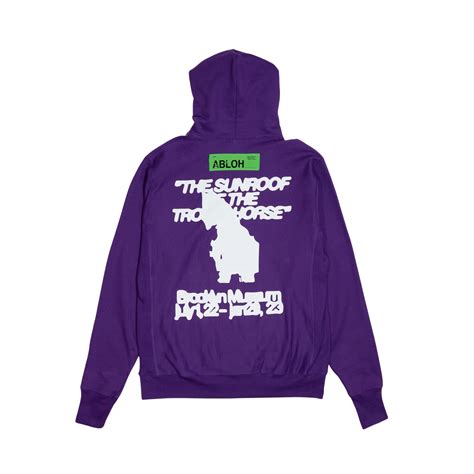 Virgil Abloh FOS Trojan Horse Hoodie 'Purple' – Kick Game
