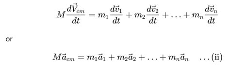 Centre of Mass - Physics Class 11 - NEET PDF Download