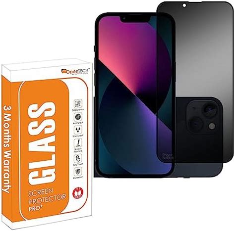 FCS Privacy Tempered Glass Super Strong 0.67 mm Thick Edge to Edge Full ...