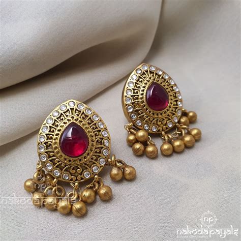 Silver Gold Plated Earrings – Page 27 – Nakoda Payals