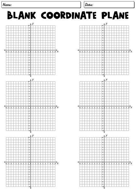 14 Graphing On A Coordinate Plane Worksheet - Free PDF at worksheeto.com
