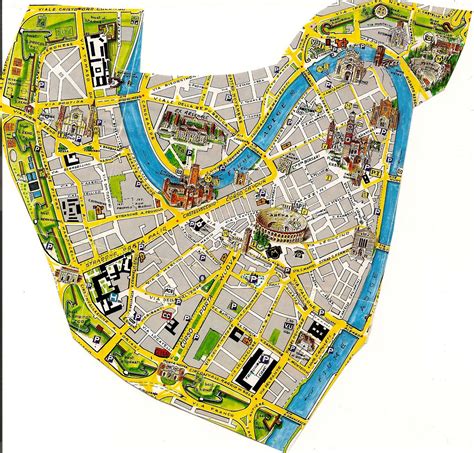 map of Verona - Italy | Verona italy, Verona map, Verona