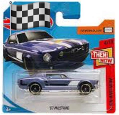 Hot Wheels 2018 '67 Mustang Purple 4/10 Then and Now 315/365 (Short ...