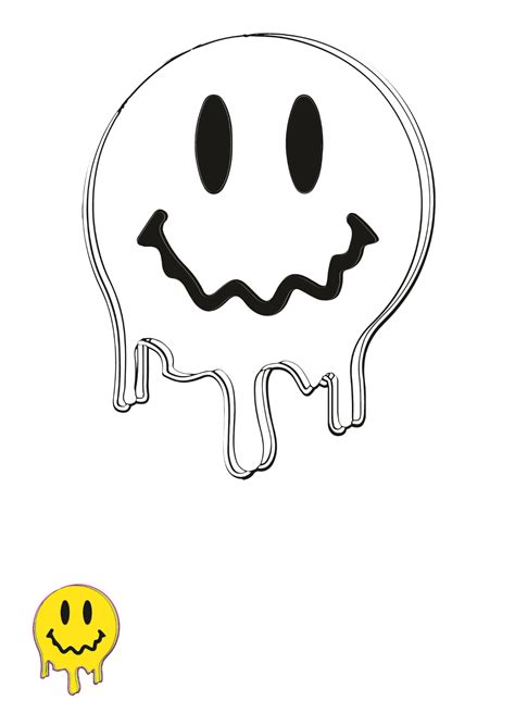 Coloring Pages For Kids Happy Faces